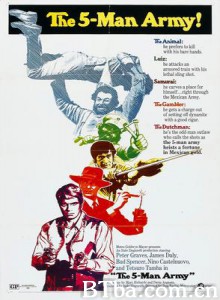 亡命五杰（港） The 5 Man Army The Five Man Army (1970)  BT磁力 迅雷网盘下载