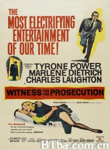 控方证人 雄才伟略 情妇 Witness for the Prosecution (1957) 1080P/4K BT磁力 迅雷网盘下载