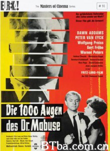 马布斯博士的一千只眼 The Thousand Eyes of Dr. Mabuse (1960)  BT磁力 迅雷网盘下载