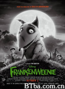 科学怪狗 怪诞复活狗(港) 科学怪犬(台) Frankenweenie  (2012) 1080P/720P BT磁力 迅雷网盘下载