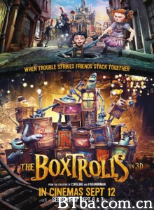 盒子怪 怪诞小箱侠(港) 怪怪箱(台) The Boxtrolls (2014) 1080P/720P BT磁力 迅雷网盘下载