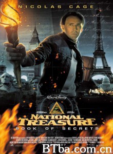 国家宝藏：夺宝秘笈 国家宝藏２ 国家宝藏2：古籍秘辛 National Treasure: Book of Secrets (2007)  BT磁力 迅雷网盘下载