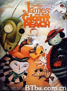 飞天巨桃历险记 James and the Giant Peach (1996)  BT磁力 迅雷网盘下载