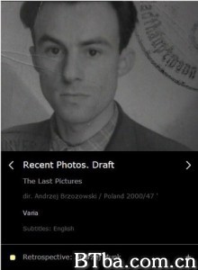 最后的影像·草稿 Last images. Drafts (1970)  BT磁力 迅雷网盘下载