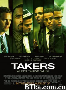 劫匪 索取者 狭路相逢 Takers (2010) 720P BT磁力 迅雷网盘下载