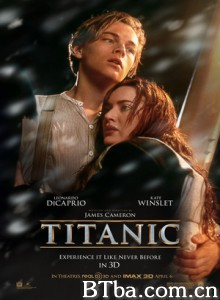 泰坦尼克号3D版 铁达尼号3D版 Titanic3D (2012) 720P BT磁力 迅雷网盘下载