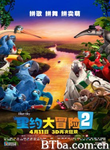 里约大冒险2 奇鹦嘉年华2(港) Rio 2 (2014) 1080P/720P BT磁力 迅雷网盘下载