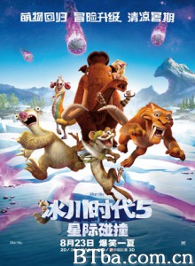 冰川时代5：星际碰撞 冰原历险记5：笑星撞地球(台) 冰河世纪：陨石撞地球(港) (2016) 1080P/4K BT磁力 迅雷网盘下载