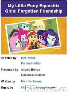 小马国女孩 被遗忘的友谊 My Little Pony Equestria Girls: Forgotten Friendship (2018) 1080P BT磁力 迅雷网盘下载