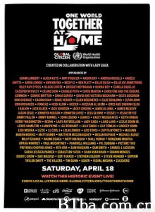 同一个世界：共同在家 一个世界：一同在家(台) 同一个世界：团结在家 One World: Together at Home (2020) 1080P BT磁力 迅雷网盘下载