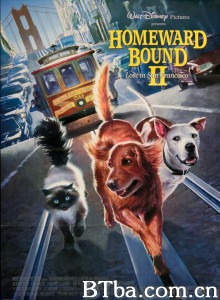 看狗在说话之旧金山历险记 Homeward Bound II: Lost in San Francisco‎ (1996) 1080P BT磁力 迅雷网盘下载