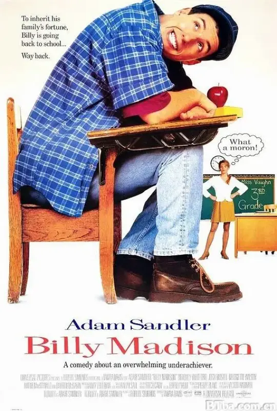 阿呆闯学堂 阿呆闯学府(台) 超龄插班生 呆呆上学去 Billy Madison (1995) 4K BT磁力 迅雷网盘下载