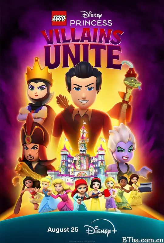 乐高迪士尼公主：恶人大集合 LEGO Disney Princess: Villains Unite (2025) 1080P/4K BT磁力 迅雷网盘下载