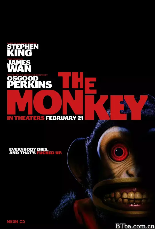 怪猴 猴(港) 史蒂芬金之猴子(台) The Monkey (2025) 1080P/4K BT磁力 迅雷网盘下载