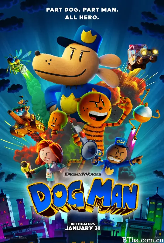 神探狗狗 Dog Man (2025) 1080P/4K BT磁力 迅雷网盘下载