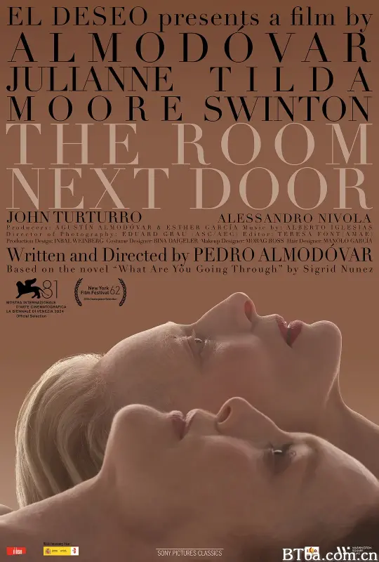 隔壁房间 隔壁的房间(台) The Room Next Door (2024) 1080P/4K 高清免费观看 BT磁力 迅雷网盘下载