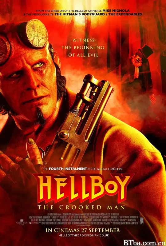 地狱男爵：歪曲人 Hellboy: The Crooked Man (2024) 1080P/4K BT磁力 迅雷网盘下载