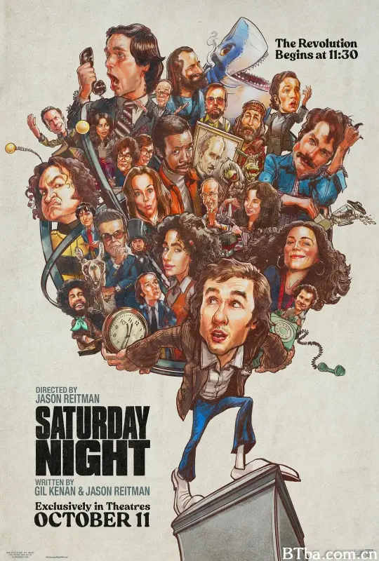 周六夜时光 喜剧大现场(台) Saturday Night (2024) 1080P/4K BT磁力 迅雷网盘下载