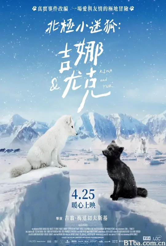 北极小迷狐：吉娜和尤克 Kina et Yuk, renards de la banquise (2023) 1080P/WEB-DL BT磁力 迅雷网盘下载