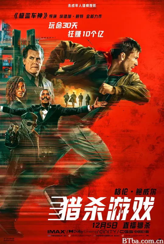 猎杀游戏/The Running Man-720p|1080p高清bt种子下载