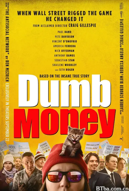 傻钱 笨钱效应(台) 玩谢华尔街行动(港) Dumb Money (2023) 1080P/720P 高清免费观看 BT磁力 迅雷网盘下载