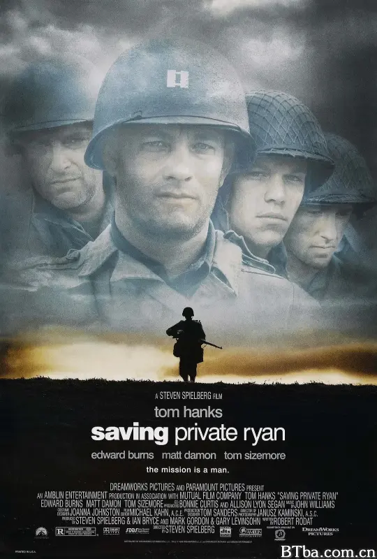 拯救大兵瑞恩 雷霆救兵(港) 抢救雷恩大兵(台) Saving Private Ryan (1998) 1080P/4K 高清免费观看 BT磁力 迅雷网盘下载