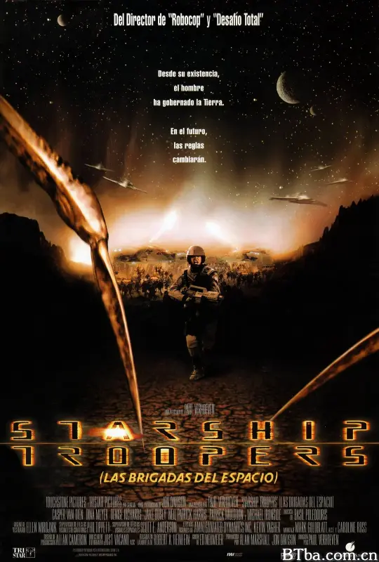 星河战队 星舰战将 太空战士 Starship Troopers (1997) 1080P/4K 高清免费观看 BT磁力 迅雷网盘下载