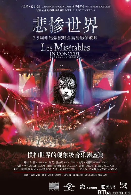 悲惨世界：25周年纪念演唱会 Les Misérables in Concert: The 25th Anniversary (2010) 1080P/720P BT磁力 迅雷网盘下载