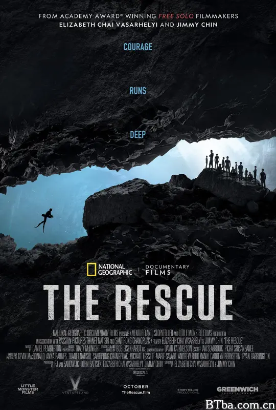 泰国洞穴救援 洞穴营救 The Rescue (2021) 1080P/4K BT磁力 迅雷网盘下载
