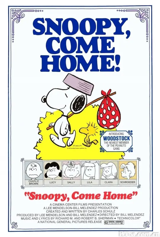 史努比，回家吧 聪明狗走天涯 Snoopy, Come Home (1972) 1080P/720P BT磁力 迅雷网盘下载