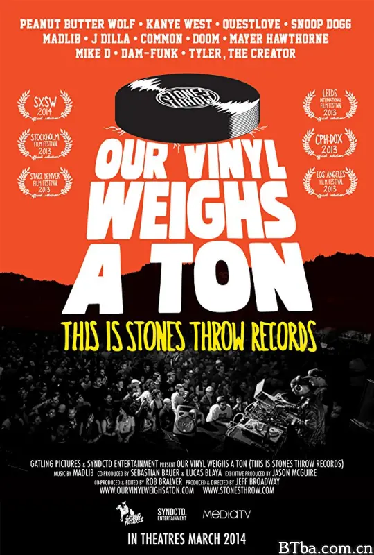 无价唱片/Our Vinyl Weighs a Ton: This Is Stones Throw Records