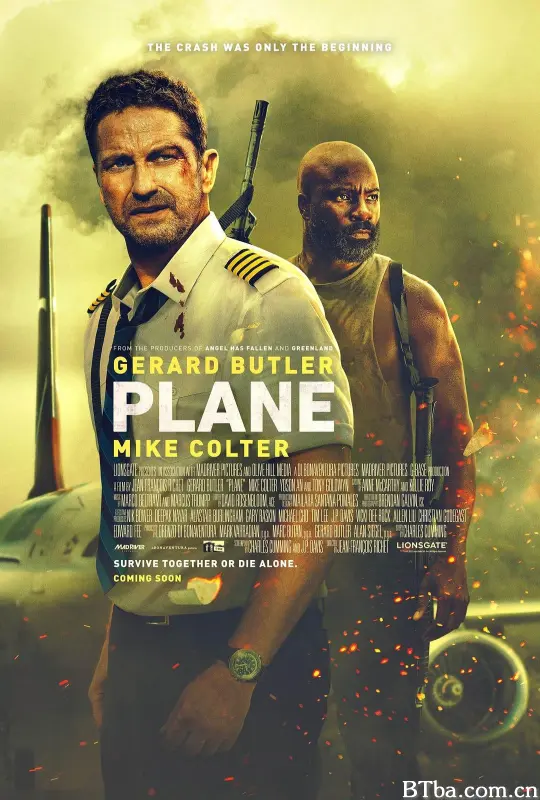 飞机陷落 Plane (2023) 1080P/4K BT磁力 迅雷网盘下载