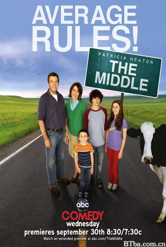 中产家庭  第一季 The Middle Season 1 (2009) 1080P/WEB-DL BT磁力 迅雷网盘下载