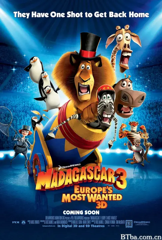 马达加斯加3/Madagascar 3: Europe's Most Wanted