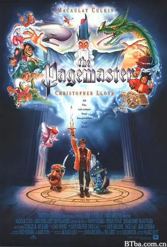 时空大圣 The Pagemaster (1994) 1080P/720P BT磁力 迅雷网盘下载