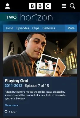 BBC地平线系列：扮演上帝——合成生物学前沿/BBC Horizon: Playing God