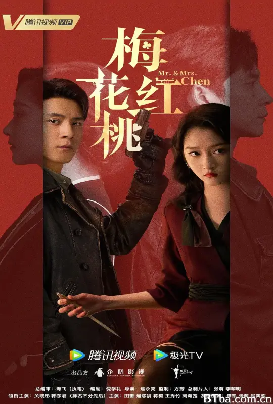 梅花红桃