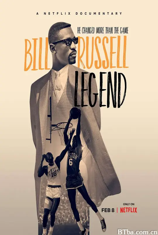比尔·拉塞尔：传奇中锋 Bill Russell: Legend (2023) 1080P/4K BT磁力 迅雷网盘下载-影音屋