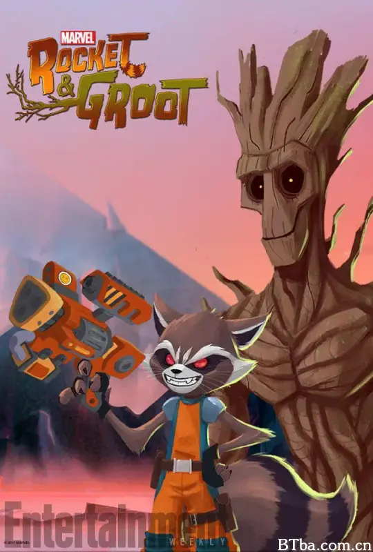 火箭浣熊与格鲁特/Rocket & Groot