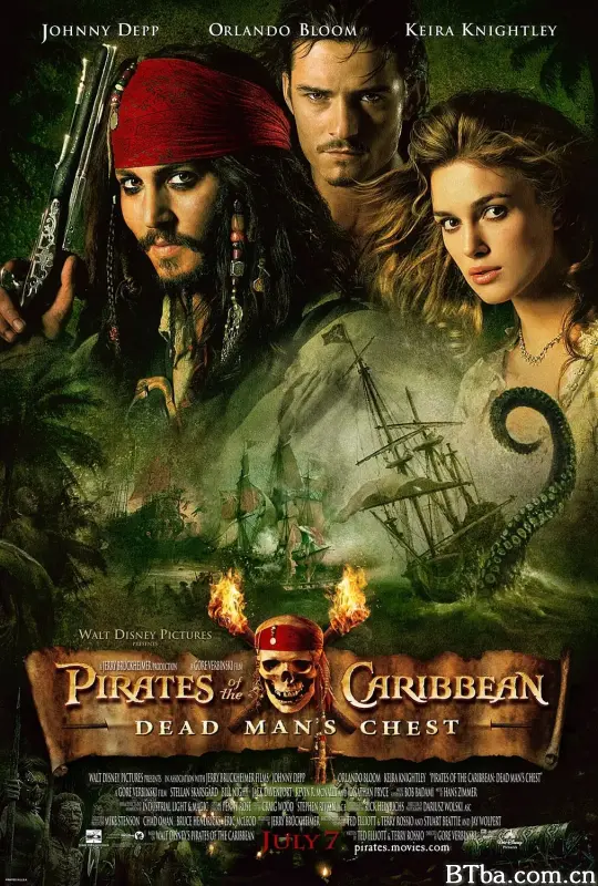 加勒比海盗2：亡灵的宝藏/Pirates of the Caribbean: Dead Man's Chest