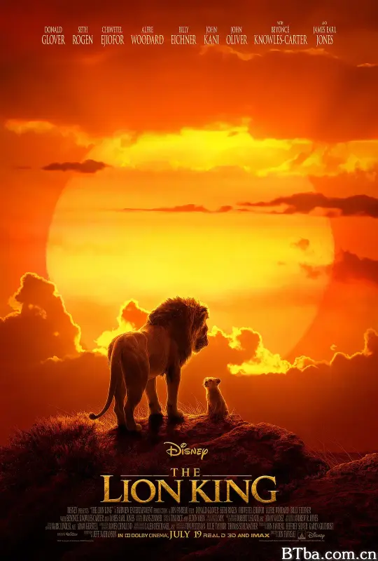 狮子王 The Lion King (2019) 1080P/4K BT磁力 迅雷网盘下载-影音屋