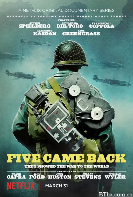 五人归来：好莱坞与第二次世界大战 Five Came Back (2017) 1080P/720P BT磁力 迅雷网盘下载-影音屋
