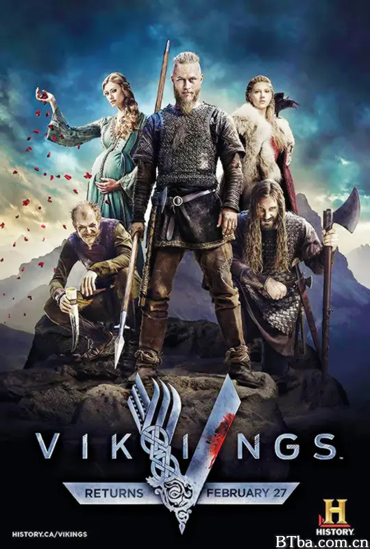 维京传奇 第二季 Vikings Season 2 (2014) 1080P/720P BT磁力 迅雷网盘下载-影音屋