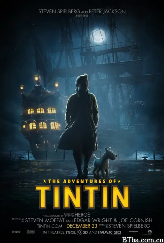 丁丁历险记 The Adventures of Tintin: The Secret of the Unicorn (2011) 1080P BT磁力 迅雷网盘下载-影音屋