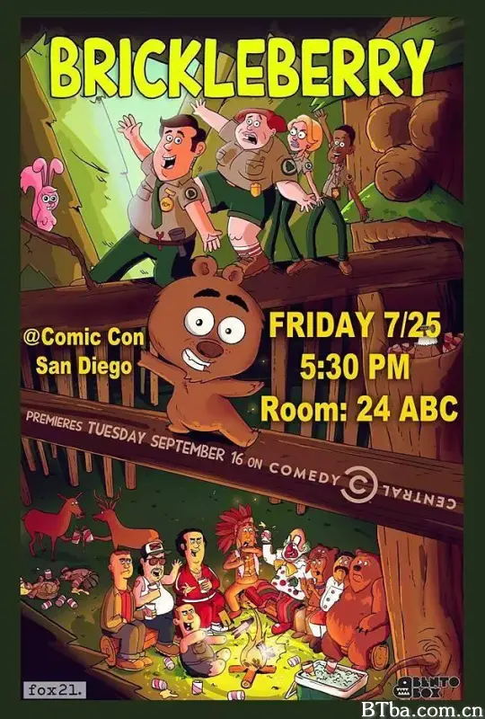 脆莓公园 第三季/Brickleberry Season 3