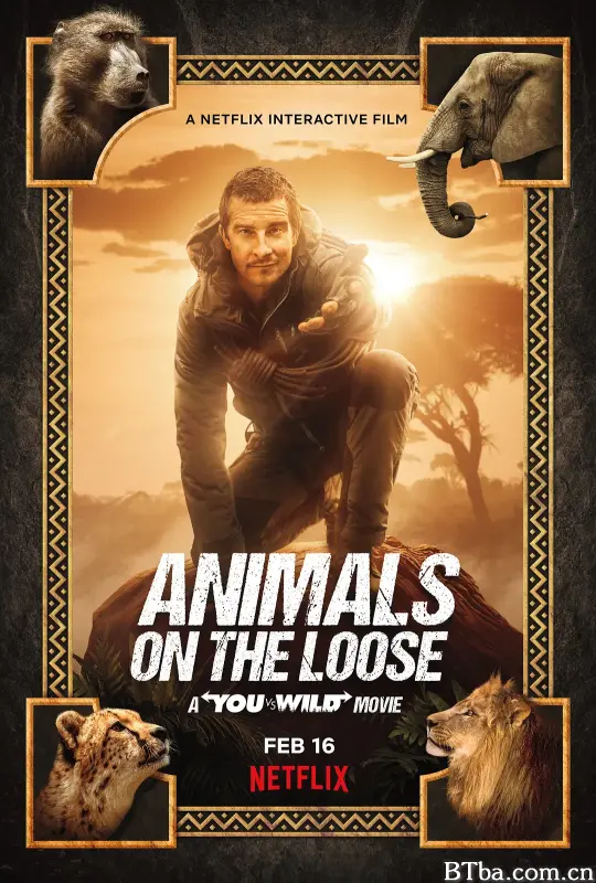 你的荒野求生电影版：出逃的野兽/Animals on the Loose: A You vs. Wild Movie