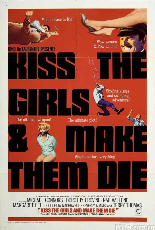 皇牌特务勇破摧花党/Kiss the Girls and Make Them Die