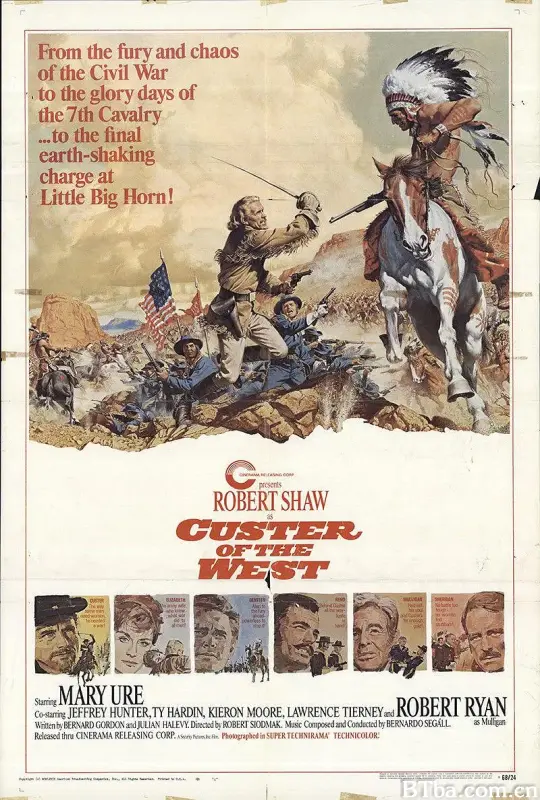 卡斯特将军/Custer of the West