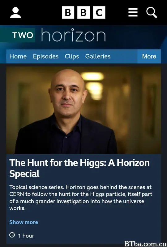 地平线系列：追寻上帝粒子/Horizon: The Hunt for Higgs