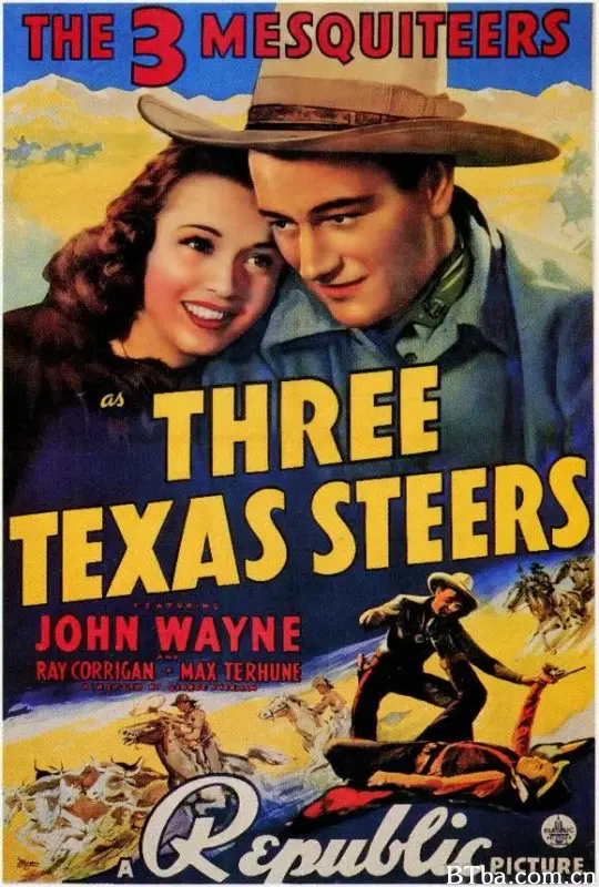 德州三公牛/Three Texas Steers